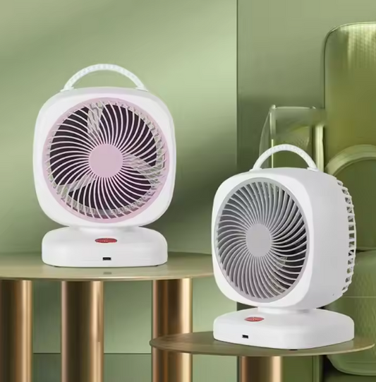 🌬️ Mini Circulation Fan – Compact, Quiet & Powerful Cooling 💨✨