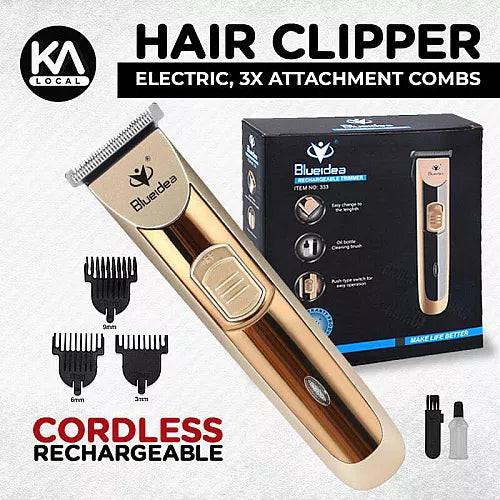 ✂️ Electric Hair & Beard Trimmer 🔋 | Professional Clipper for Men 💈