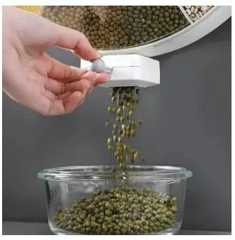 Food Storage Container – Airtight Grain & Cereal Organizer